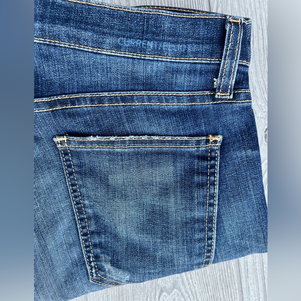 Current/Elliott The Stiletto Townie Skinny Ankle Jeans Women’s Size 27 Med Wash - Picture 11 of 11